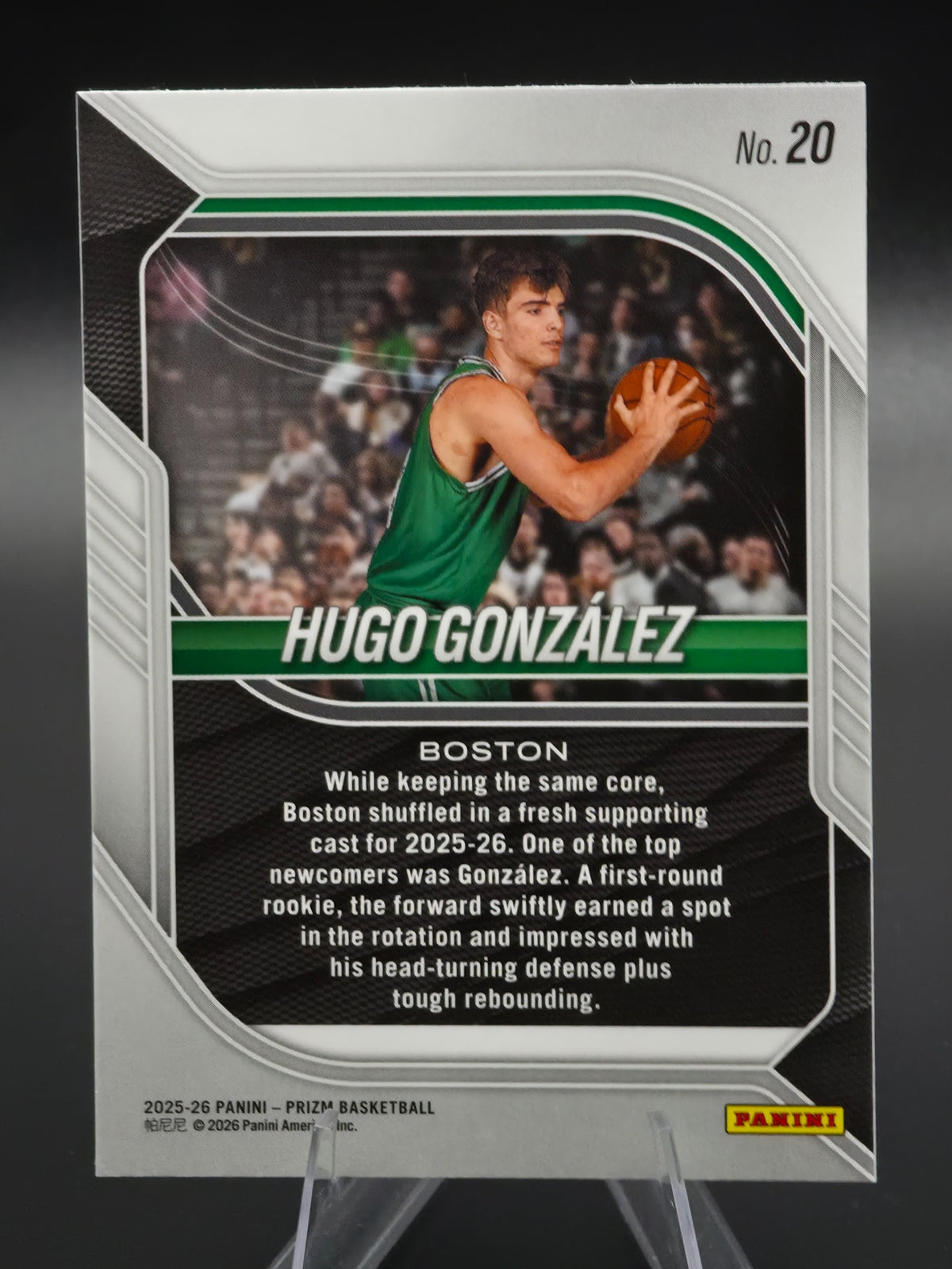 Card back photo
