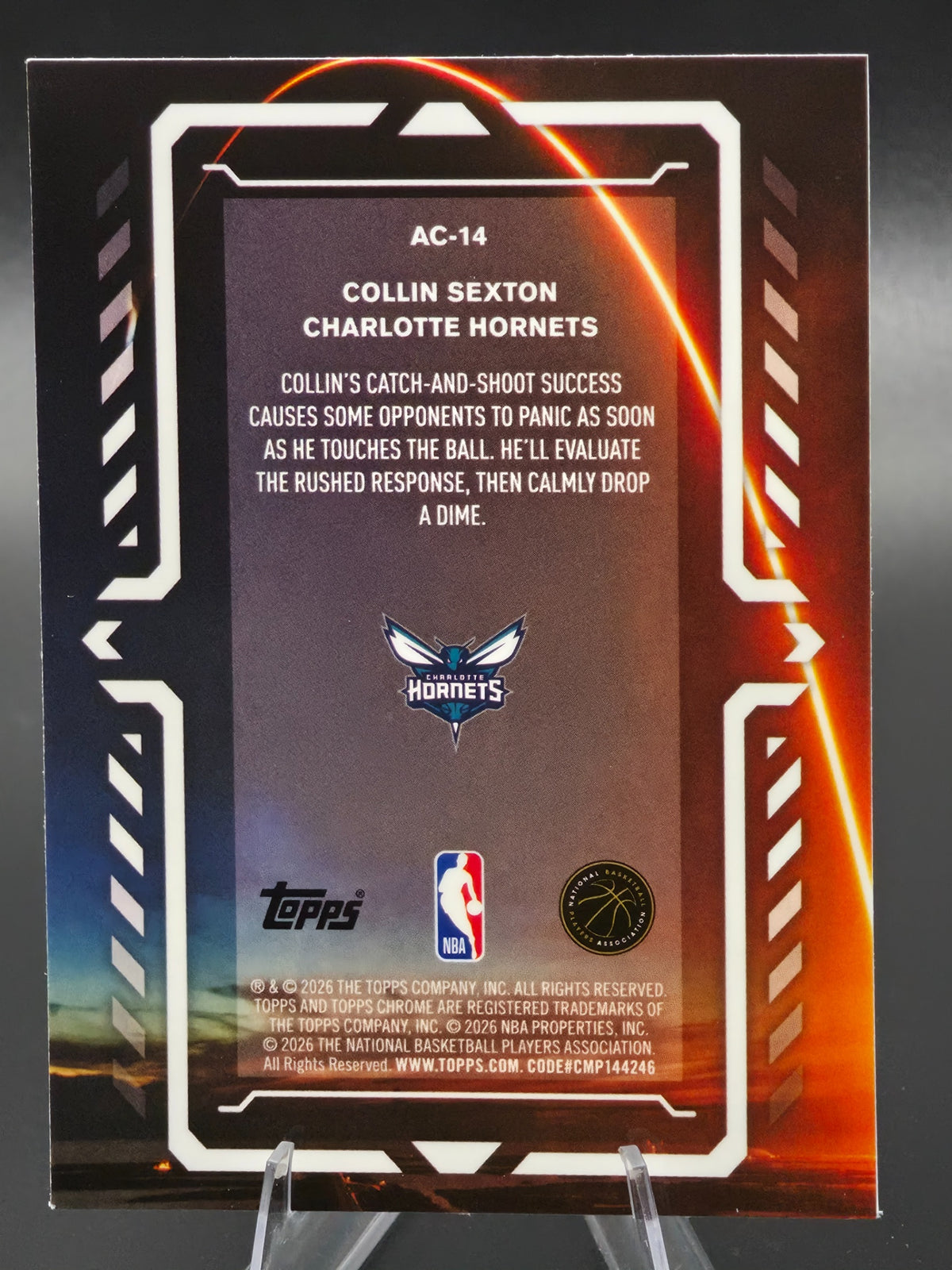 Card back photo