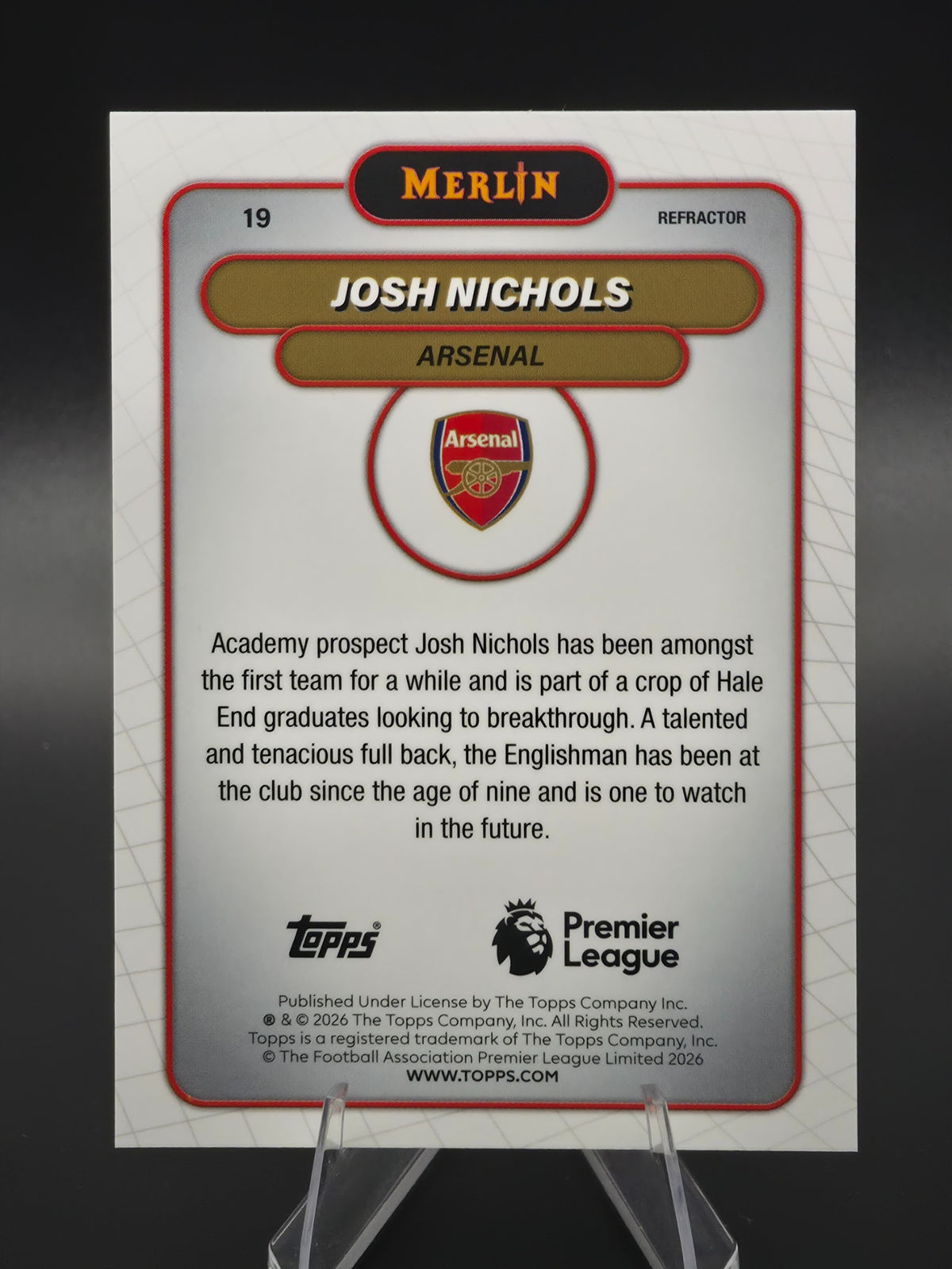 Card back photo