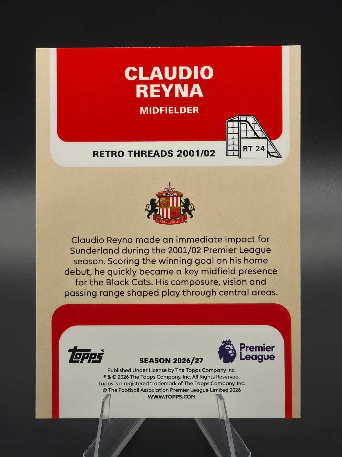 Card back photo