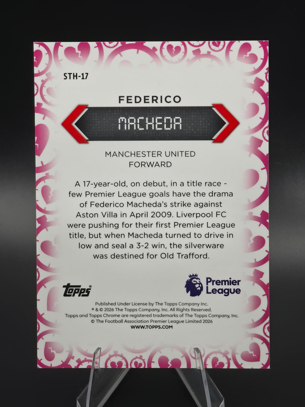 Card back photo