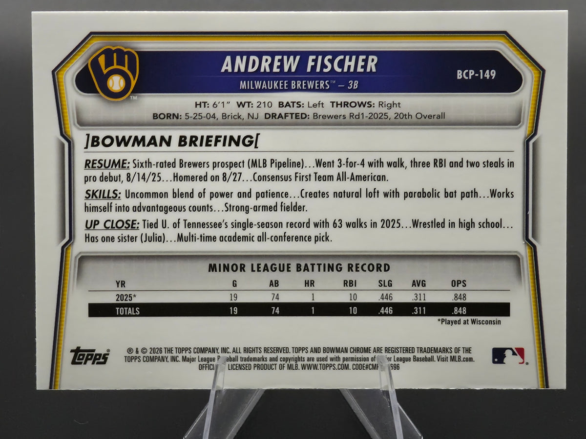 Card back photo
