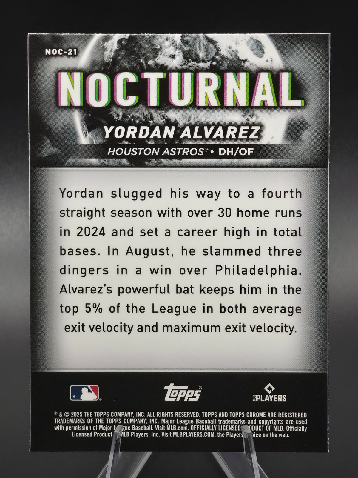 Card back photo