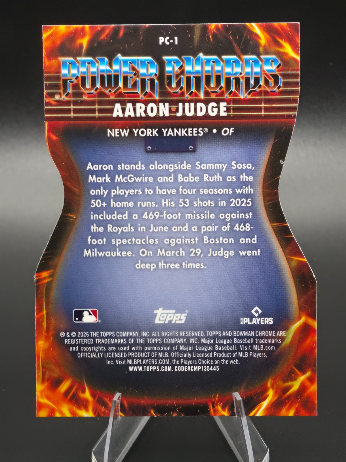 Card back photo