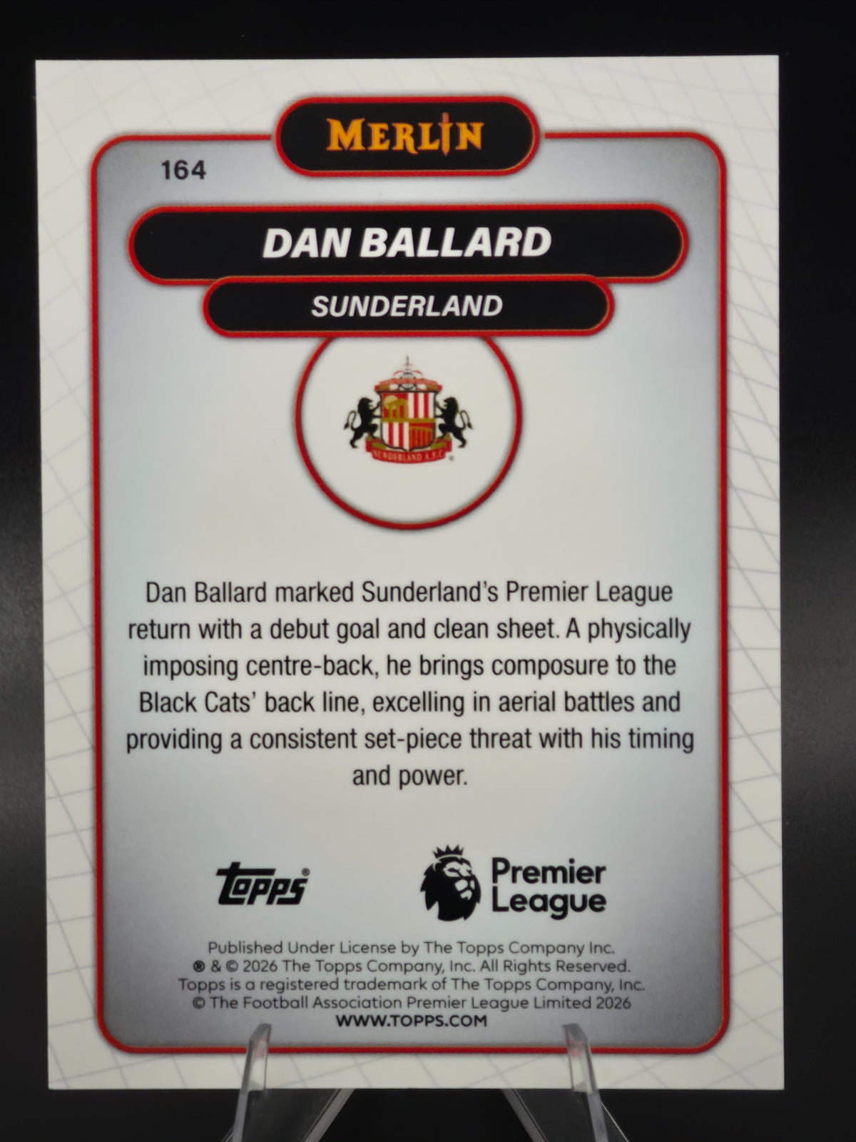 Card back photo