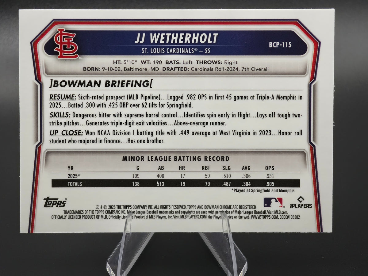 Card back photo
