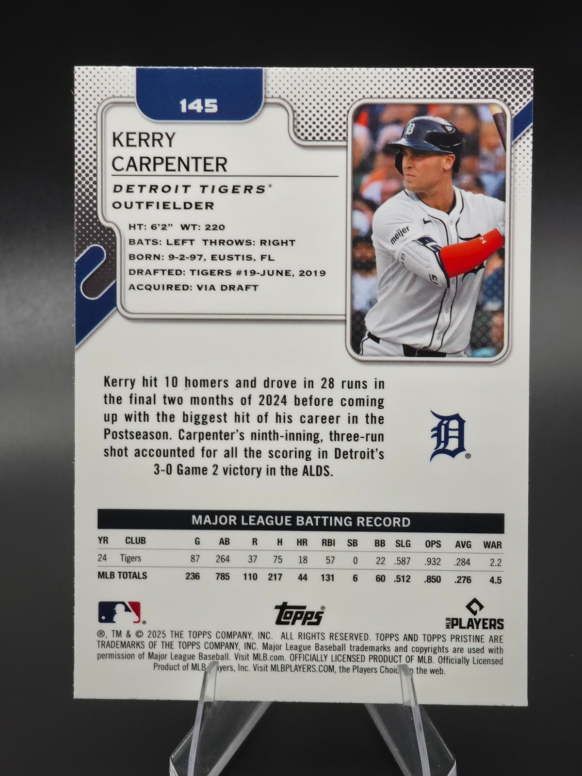 Card back photo