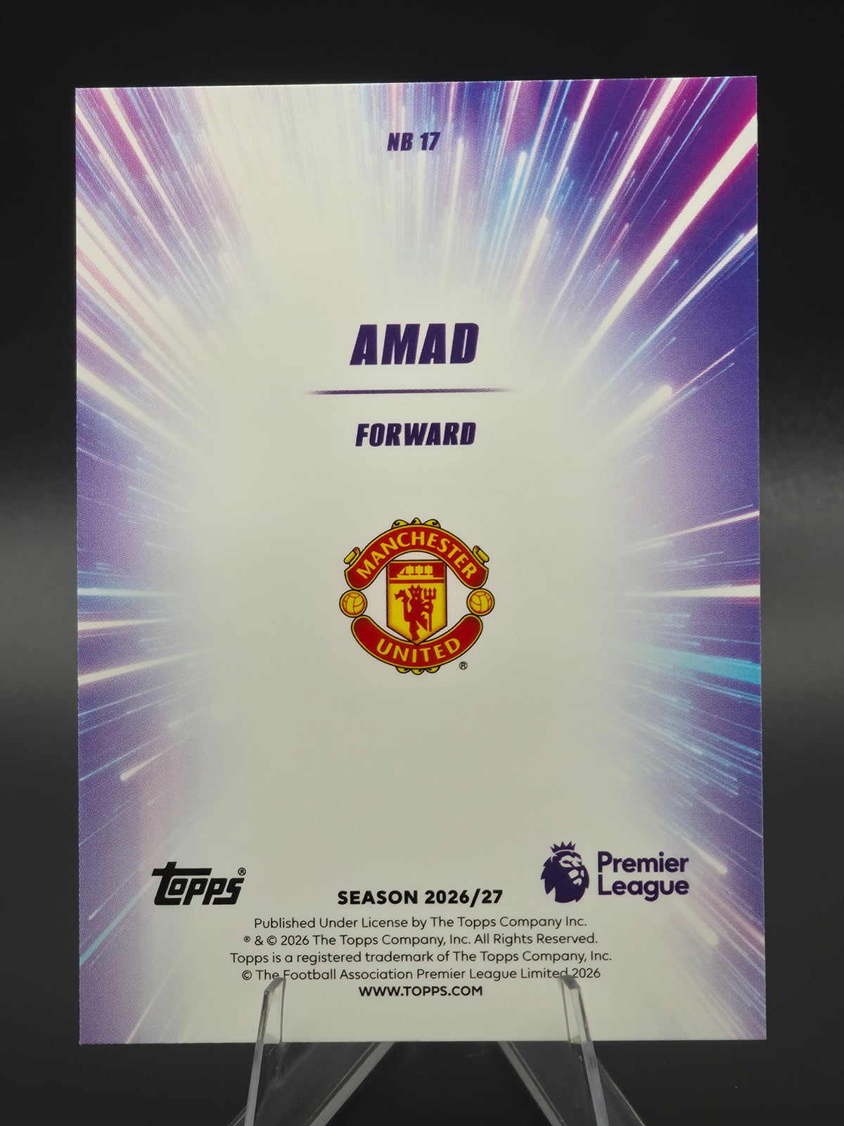 Card back photo