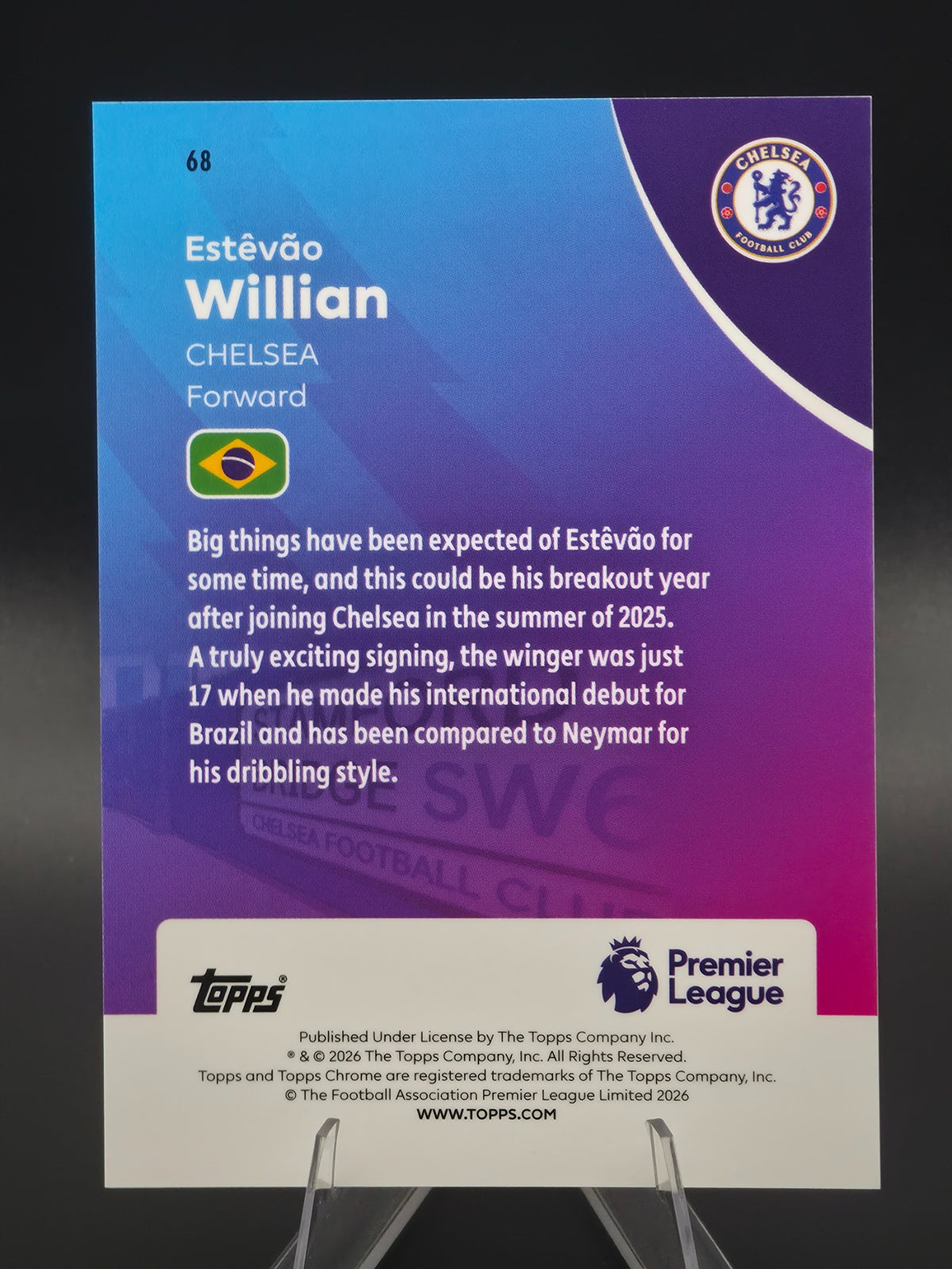 Card back photo