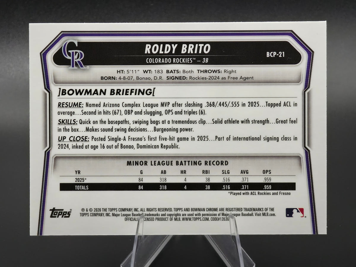 Card back photo