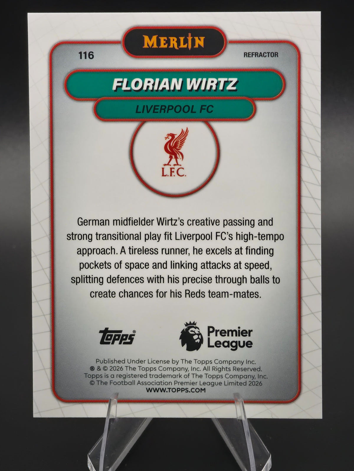 Card back photo