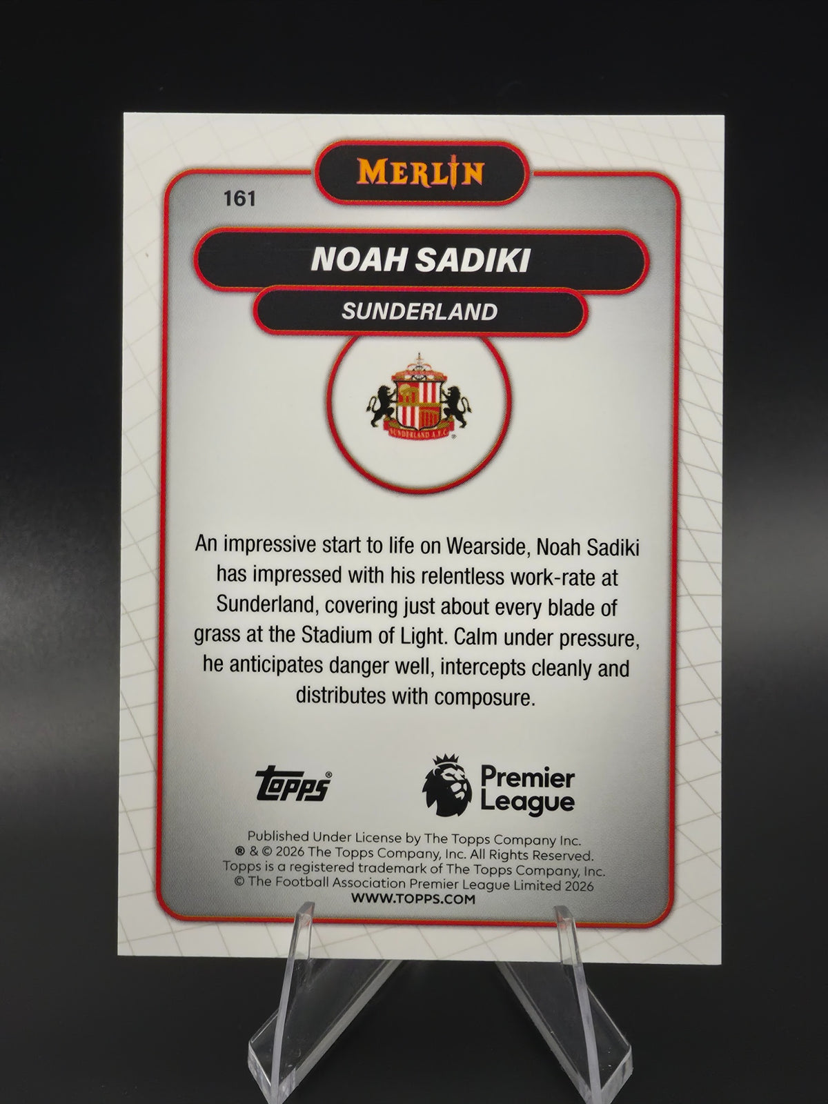 Card back photo
