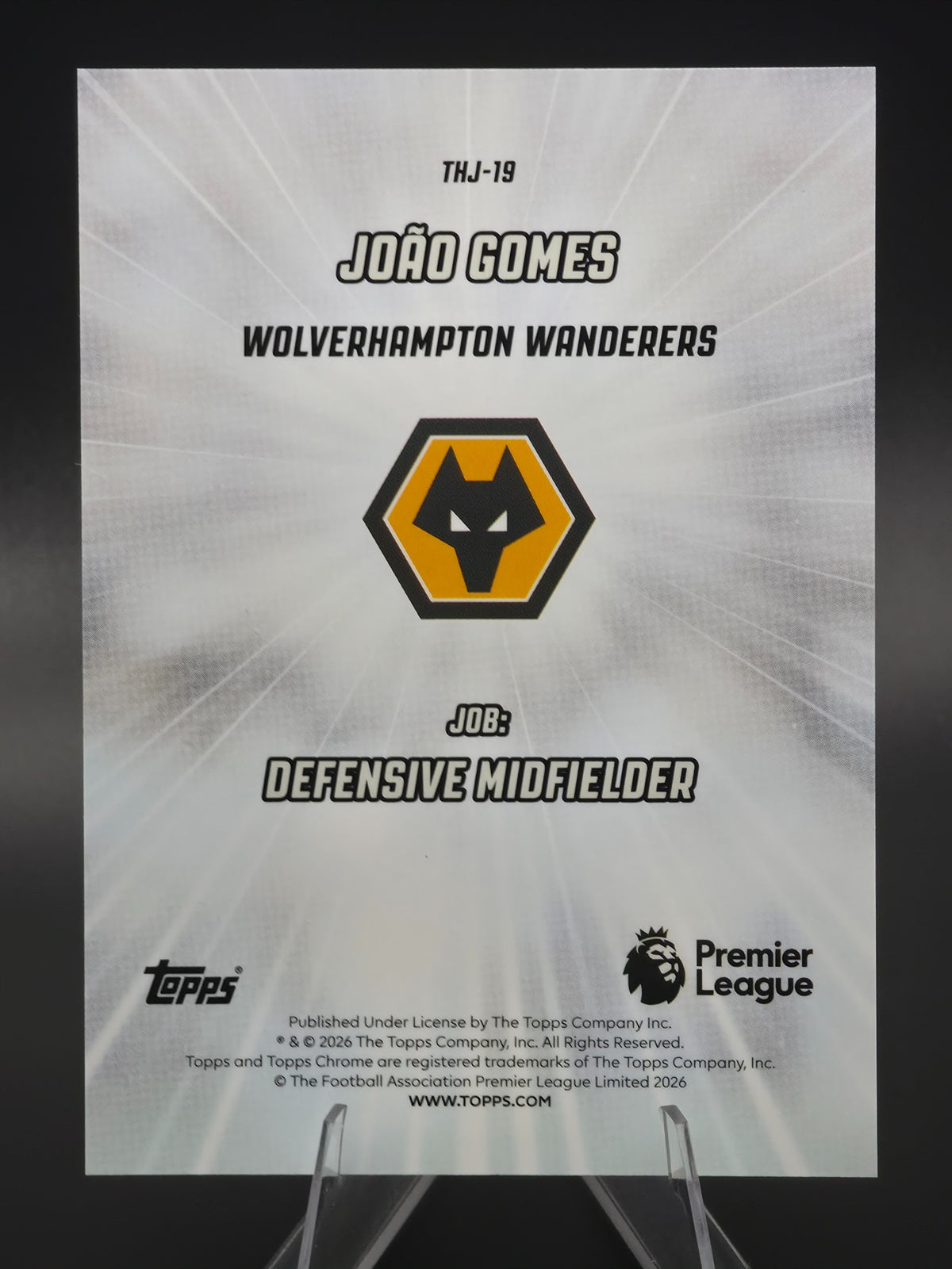 Card back photo