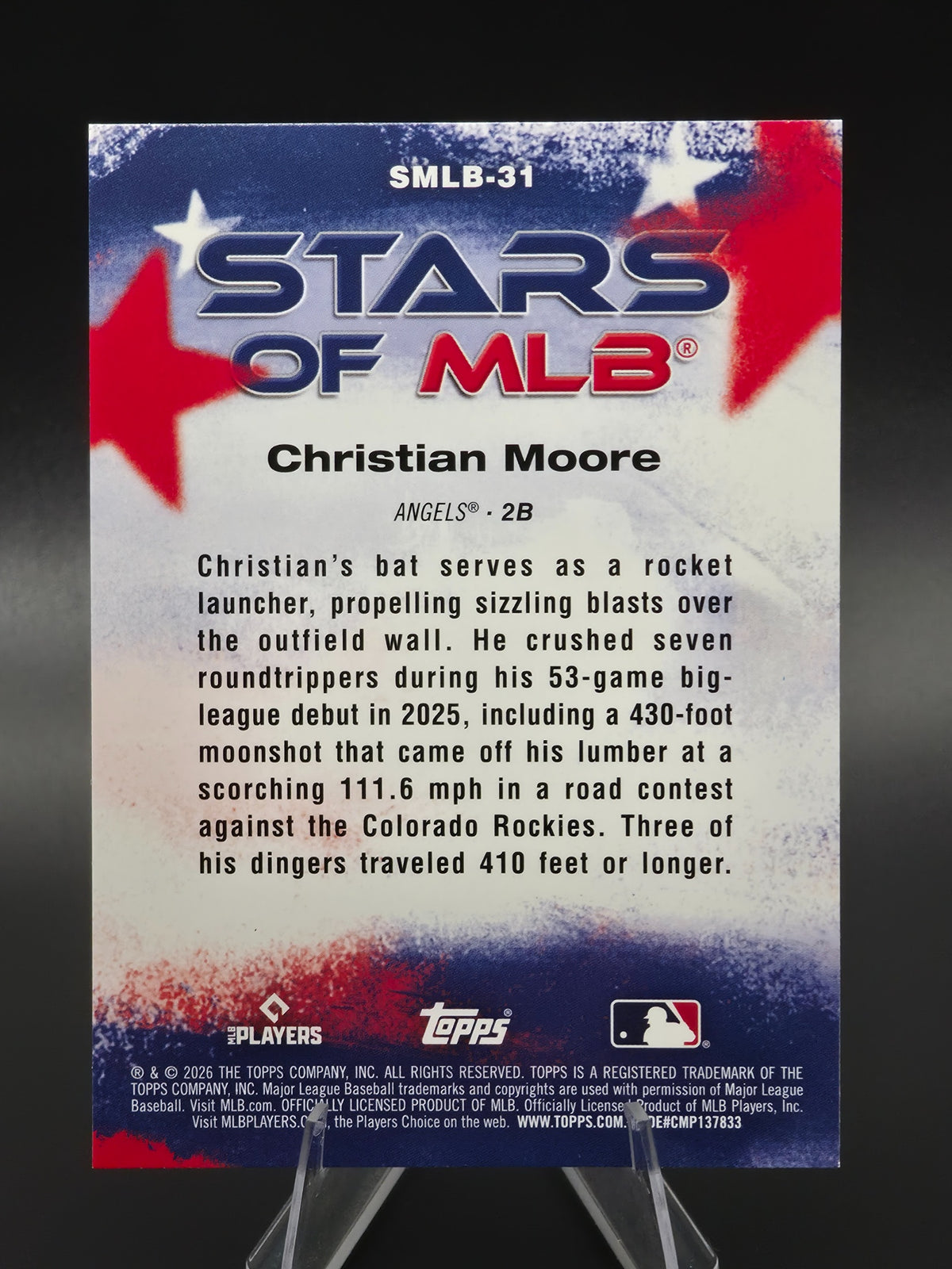 Card back photo