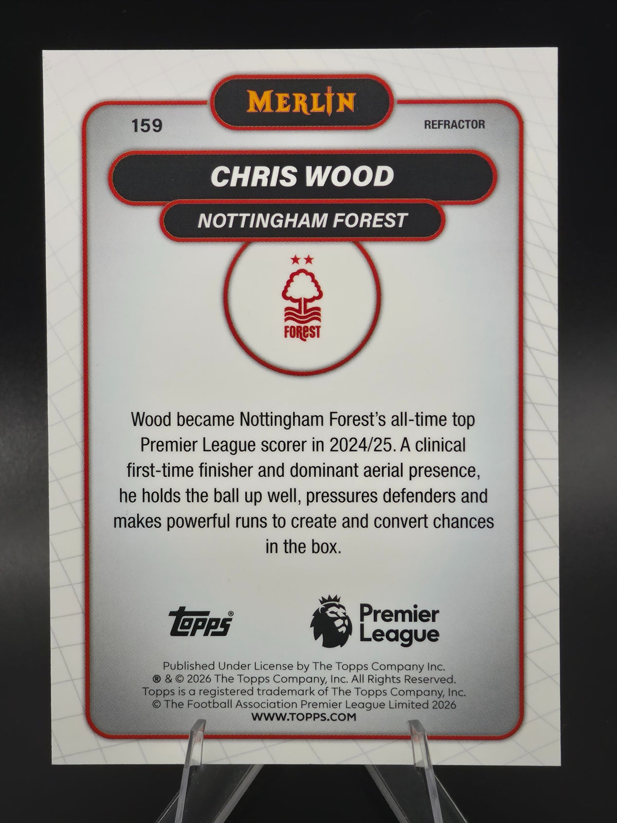 Card back photo