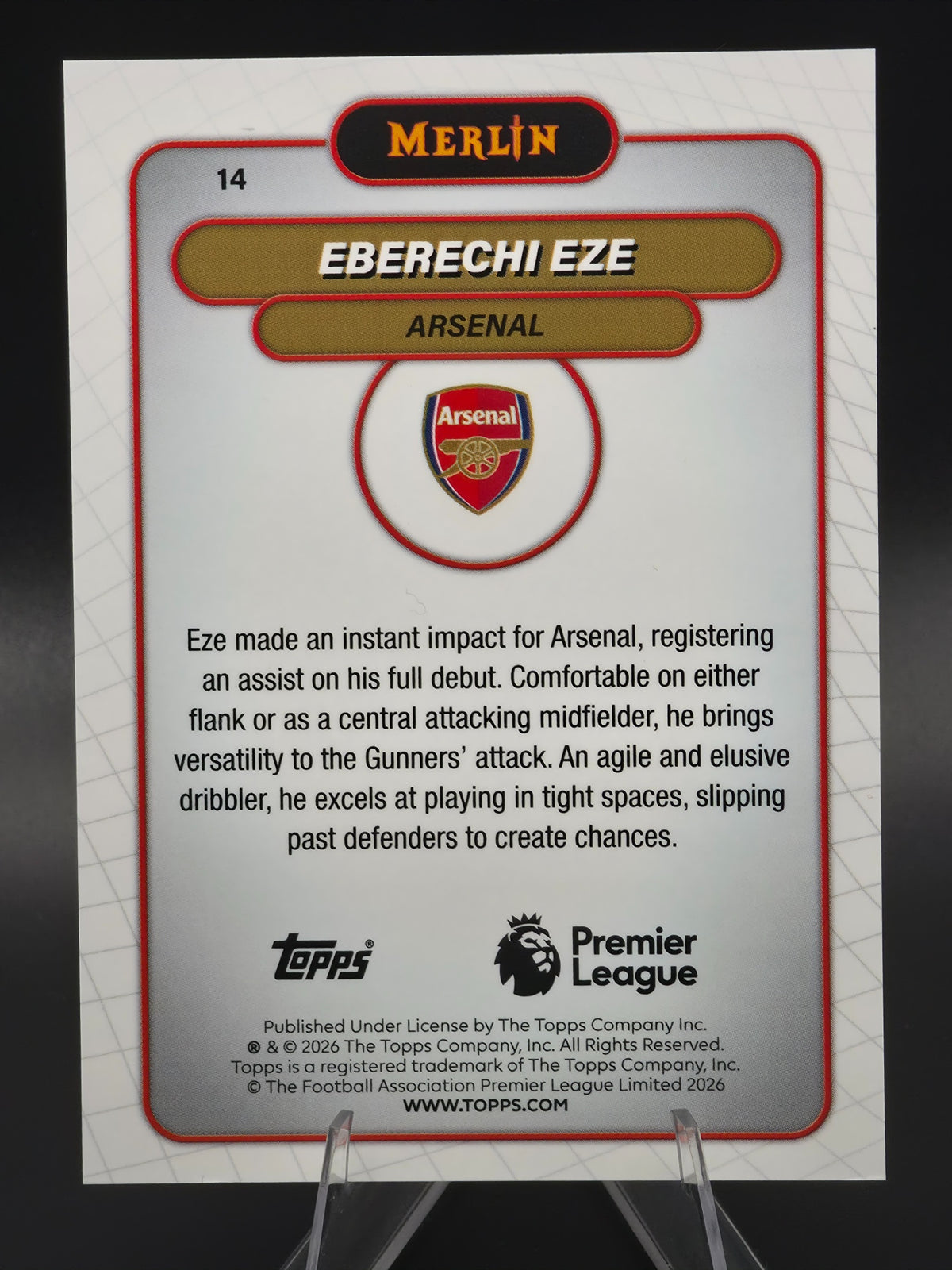 Card back photo