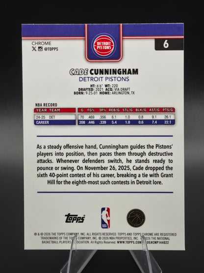 Card back photo