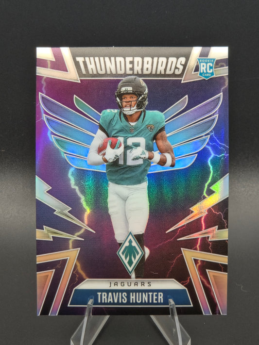 2025 Panini Phoenix Travis Hunter Thunderbirds RC #22 Jacksonville Jaguars