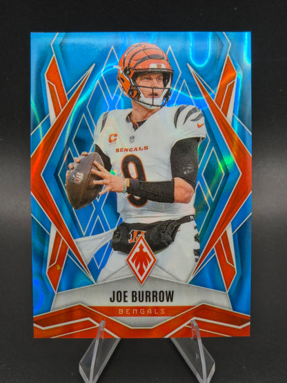 2025 Panini Phoenix Joe Burrow Light Blue Lava 289/325 #30 Cincinnati Bengals