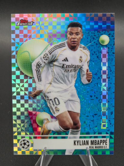 2026 Topps Finest Kylian Mbappé Common #161 Real Madrid C.F.