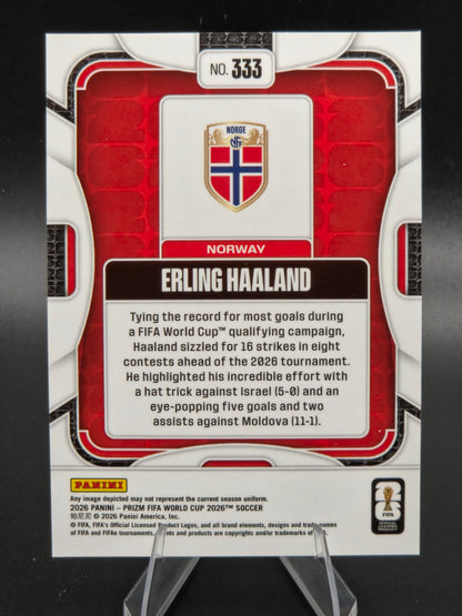 2026 Panini Prizm FIFA World Cup Erling Haaland #333 Norway