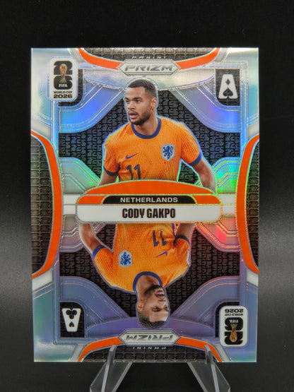 2026 Panini Prizm FIFA World Cup Cody Gakpo Aces #21 Netherlands