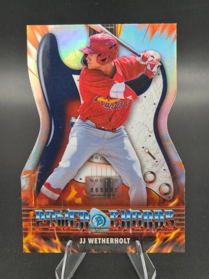 2026 Bowman Chrome Power Chords JJ Wetherholt #PC-5 St. Louis Cardinals