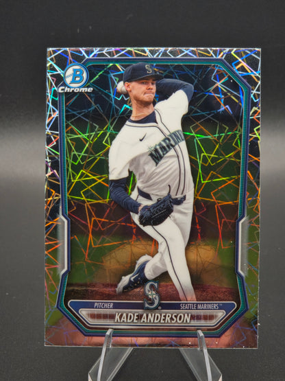 2026 Bowman Chrome Kade Anderson Shimmer Refractor #BCP-19 Seattle Mariners