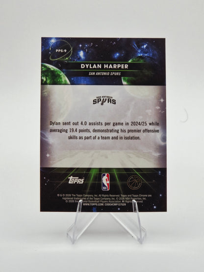 2025-26 Topps Cosmic Chrome Dylan Harper Planetary Pursuit Sun Rookie #PPS-9 Spurs