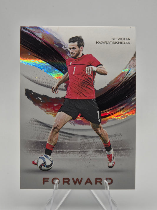 2026 Futera Incredible Series 2 Khvicha Kvaratskhelia Forward 02/08 #IB183 Georgia
