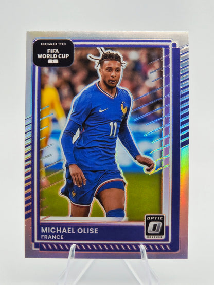2025-26 Panini Donruss Road to FIFA World Cup 26 Michael Olise Optic Holo #140 France