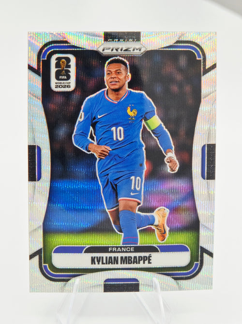 2026 Panini Prizm FIFA World Cup Kylian Mbappé Wave Prizm #40 France