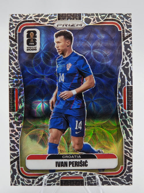 2026 Panini Prizm FIFA World Cup Ivan Perisic Choice Elephant Prizm #196 Croatia
