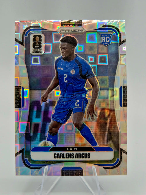 2026 Panini Prizm FIFA World Cup Carlens Arcus Rookie Silver Pandora #238 Haiti