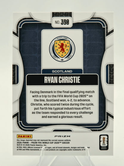 2026 Panini Prizm FIFA World Cup Ryan Christie Choice Prizm #390 Scotland