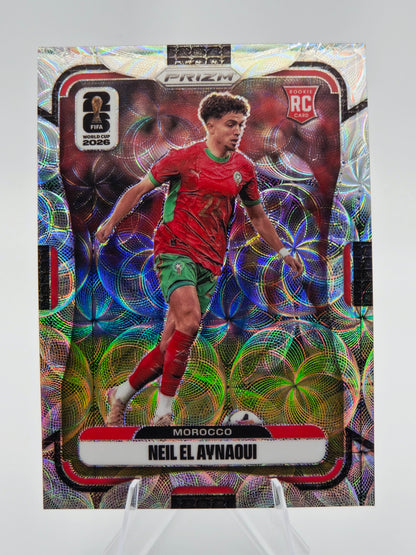 2026 Panini Prizm FIFA World Cup Neil El Aynaoui Rookie Choice Prizm #300 Morocco