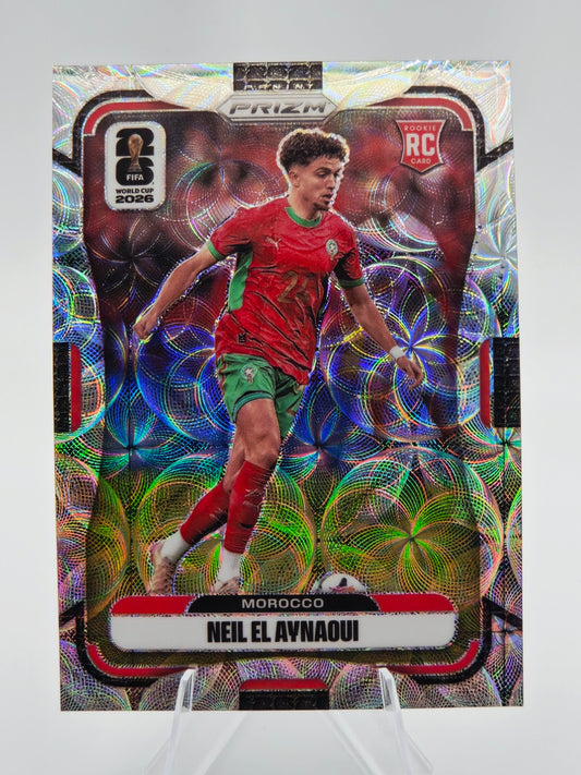2026 Panini Prizm FIFA World Cup Neil El Aynaoui Rookie Choice Prizm #300 Morocco