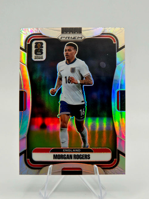 2026 Panini Prizm FIFA World Cup Morgan Rogers Silver Prizm #97 England