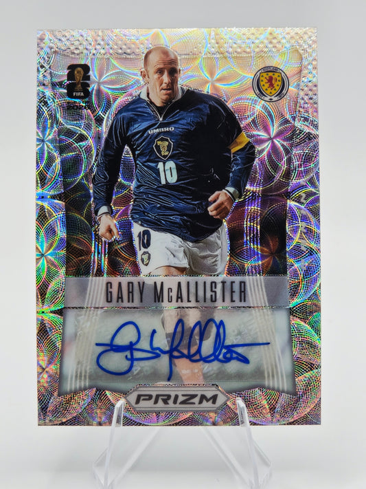 2026 Panini Prizm FIFA World Cup Gary McAllister 2012 Prizm Throwback Signatures Choice Autograph #12-GMA Scotland