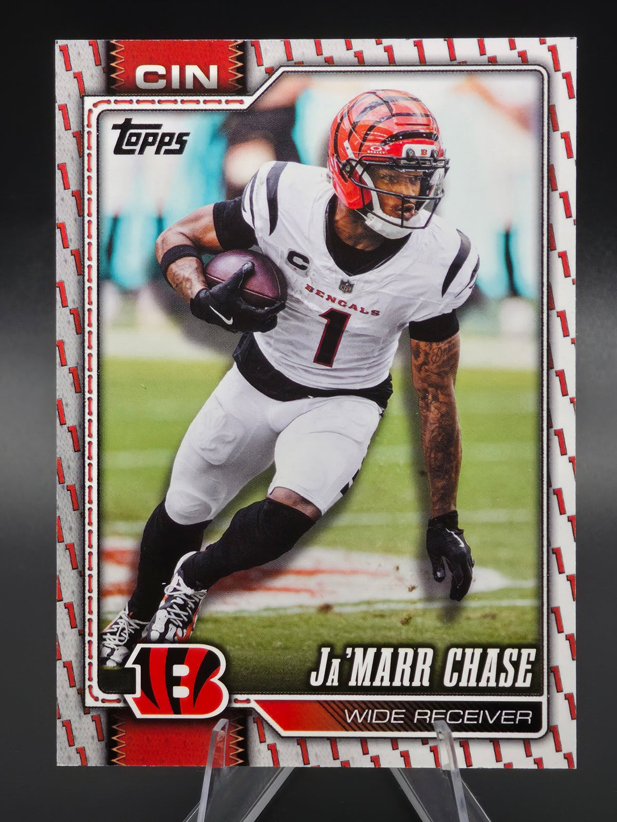 2026 Topps Ja’Marr Chase Jersey Number SSP #43 Cincinnati Bengals