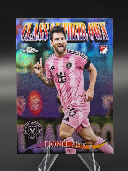 2025 Topps Chrome MLS Lionel Messi Class of Their Own #CO-10 Inter Miami CF