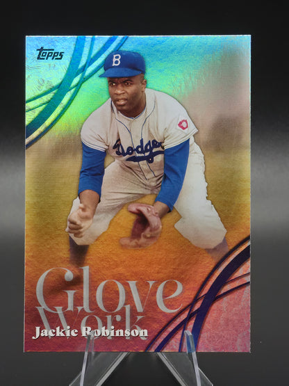 2026 Topps Jackie Robinson Glove Work #GW-61 Brooklyn Dodgers