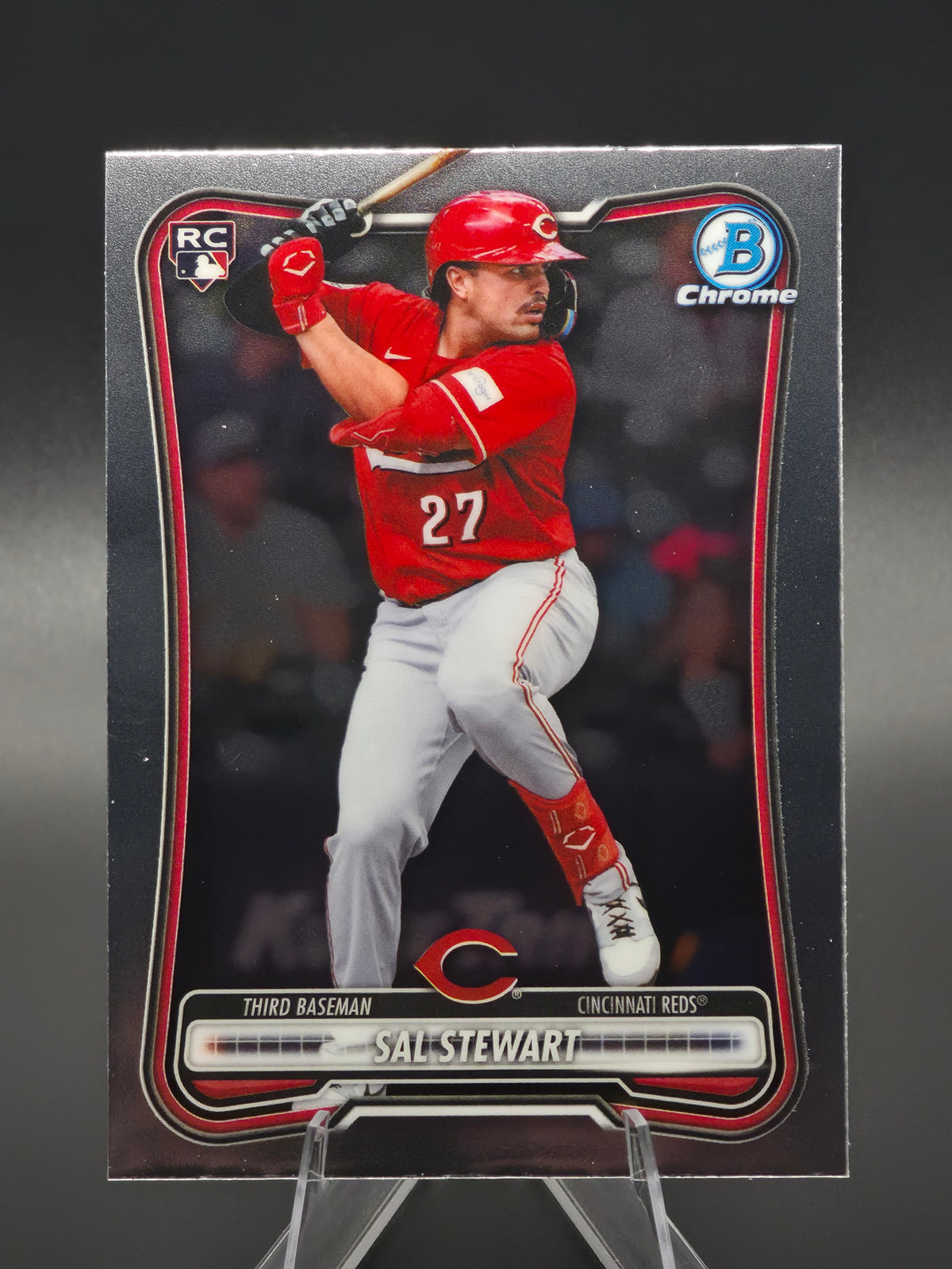 2026 Bowman Chrome Sal Stewart RC #48 Cincinnati Reds