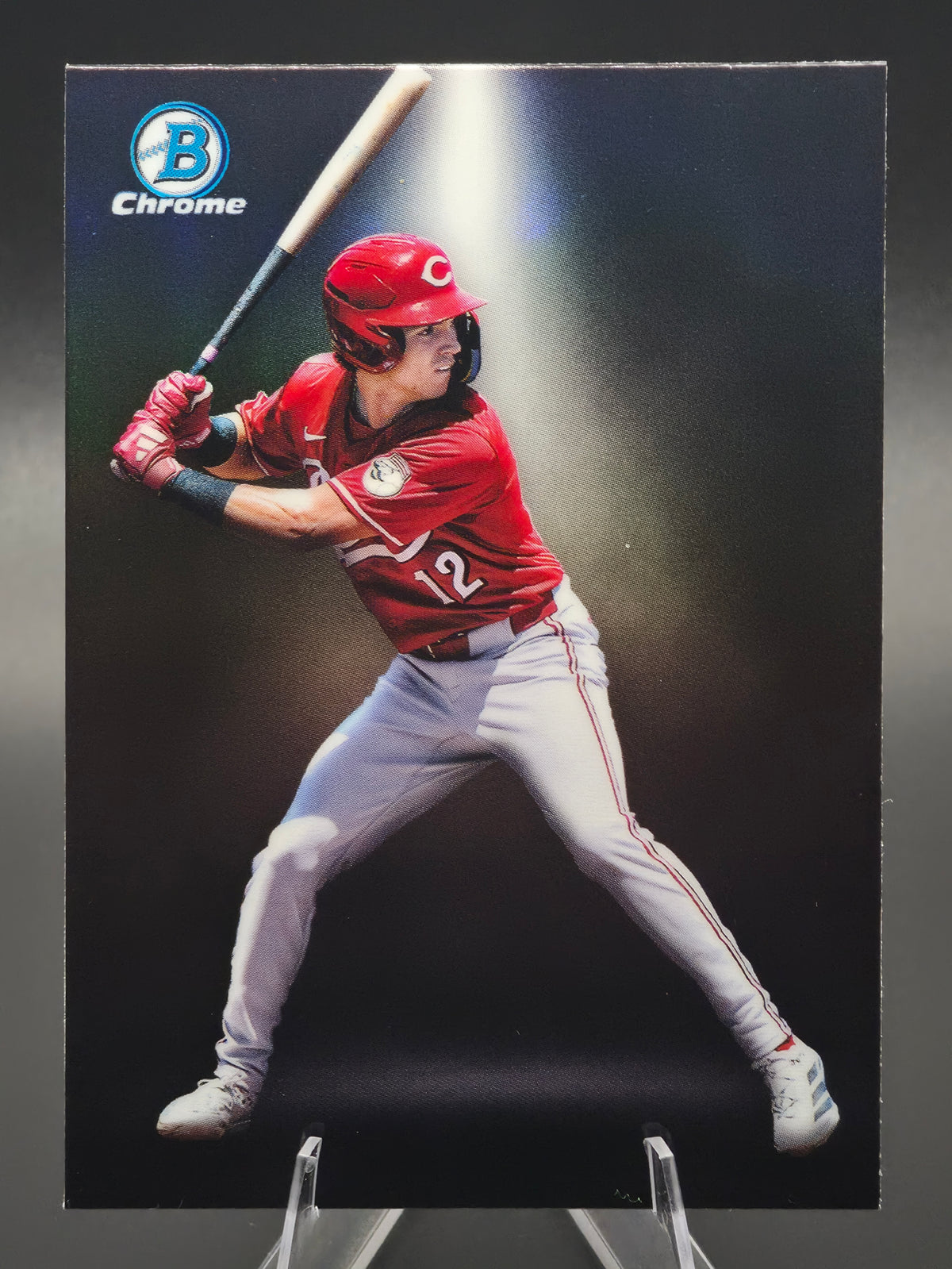 2025 Bowman Draft Chrome Steele Hall Bowman Spotlight #BS-15 Cincinnati Reds