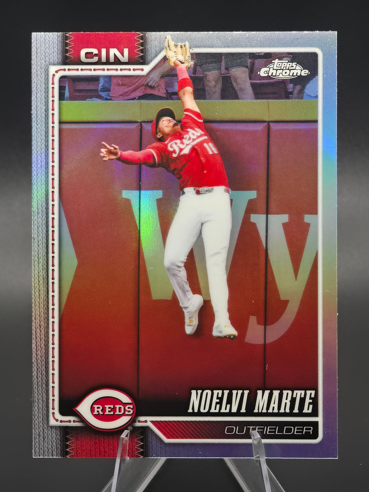 2026 Topps Chrome Noelvi Marte Refractor #11 Cincinnati Reds
