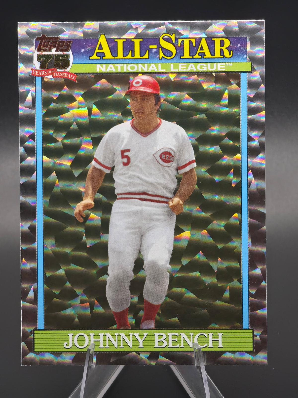 2026 Topps Johnny Bench 1991 Topps All-Star Silver Foil #91AS-47 Cincinnati Reds