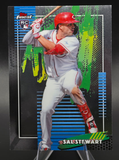 2026 Topps Finest Sal Stewart RC Common #39 Cincinnati Reds