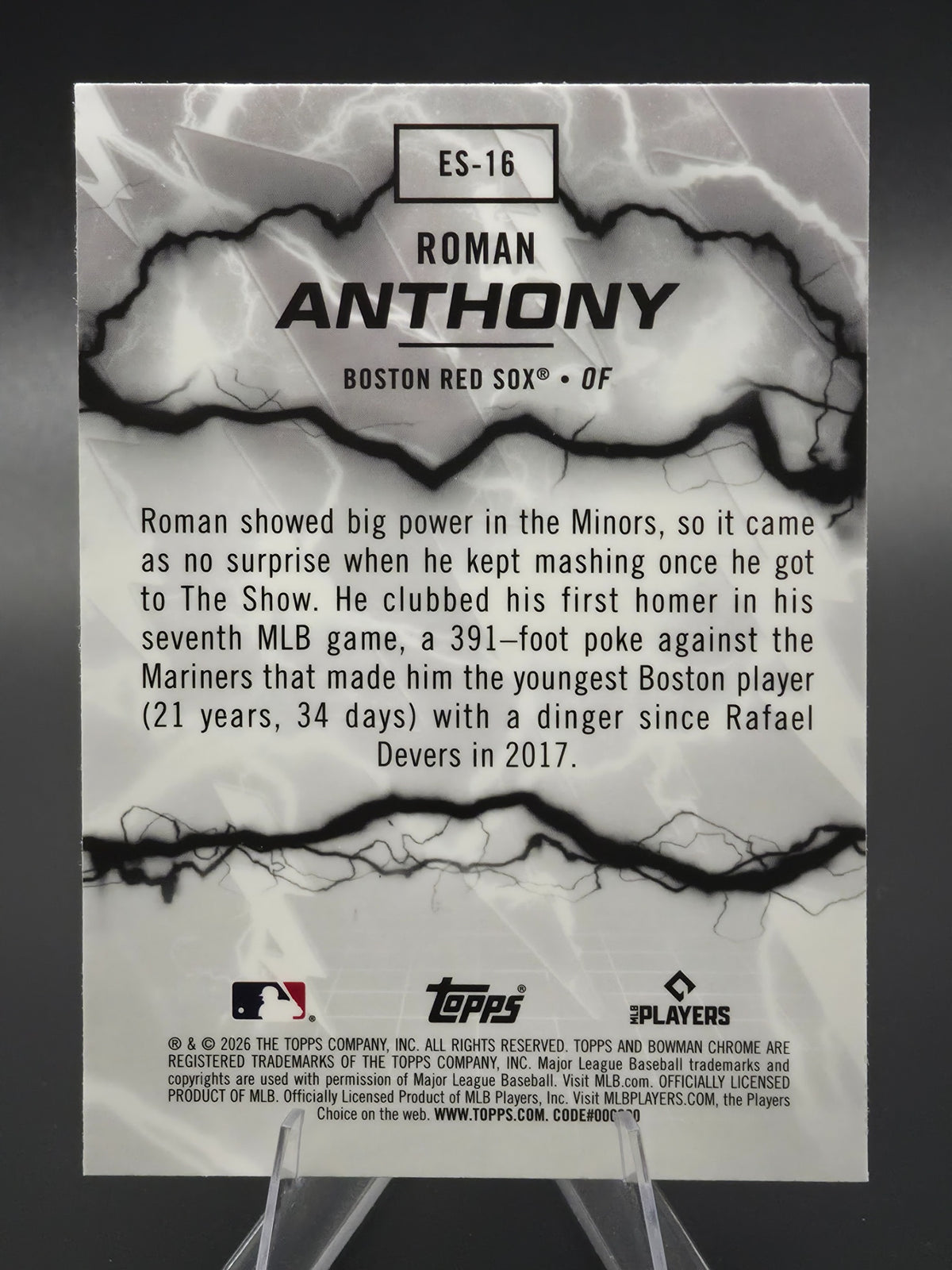 Card back photo