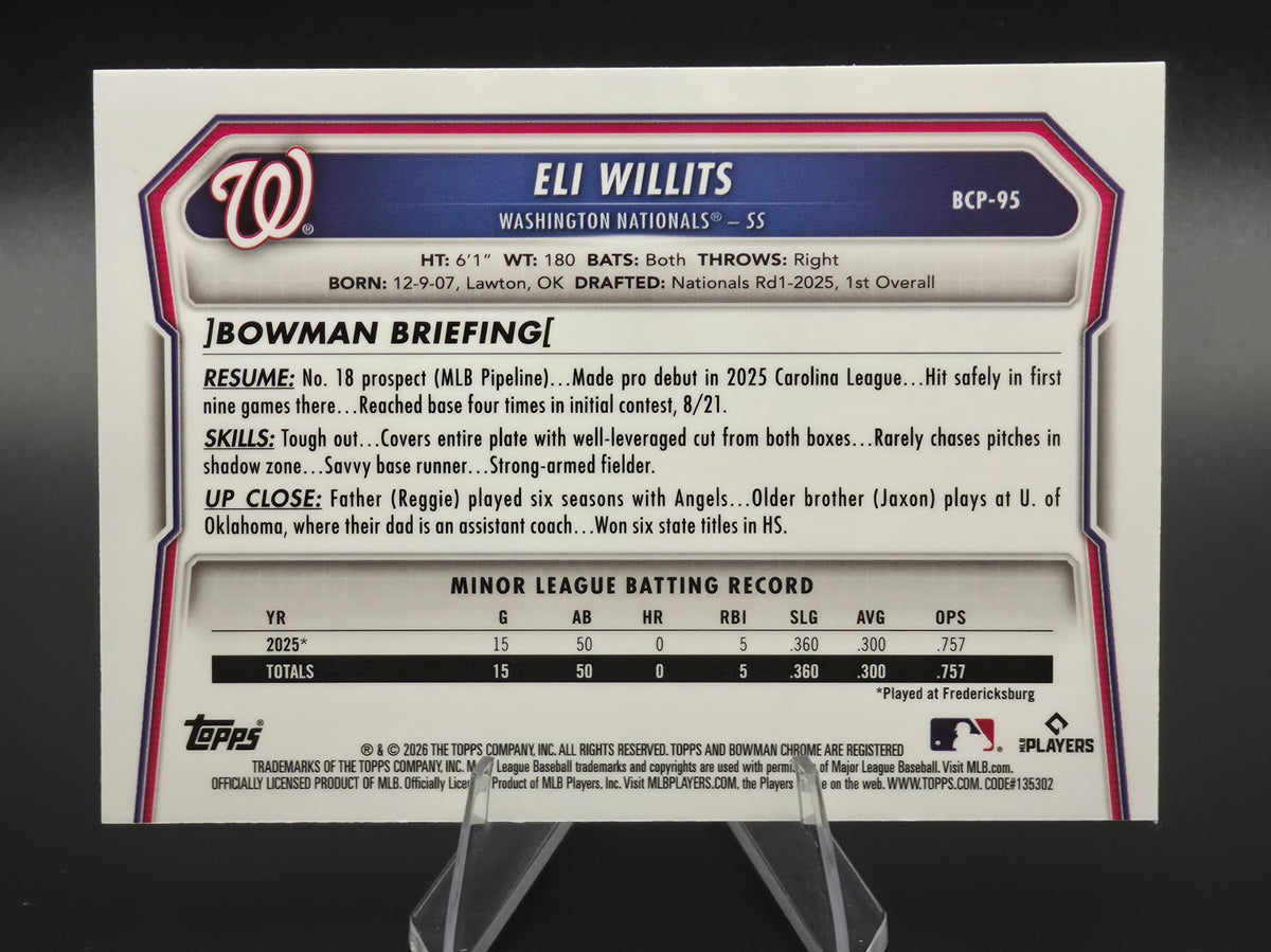Card back photo