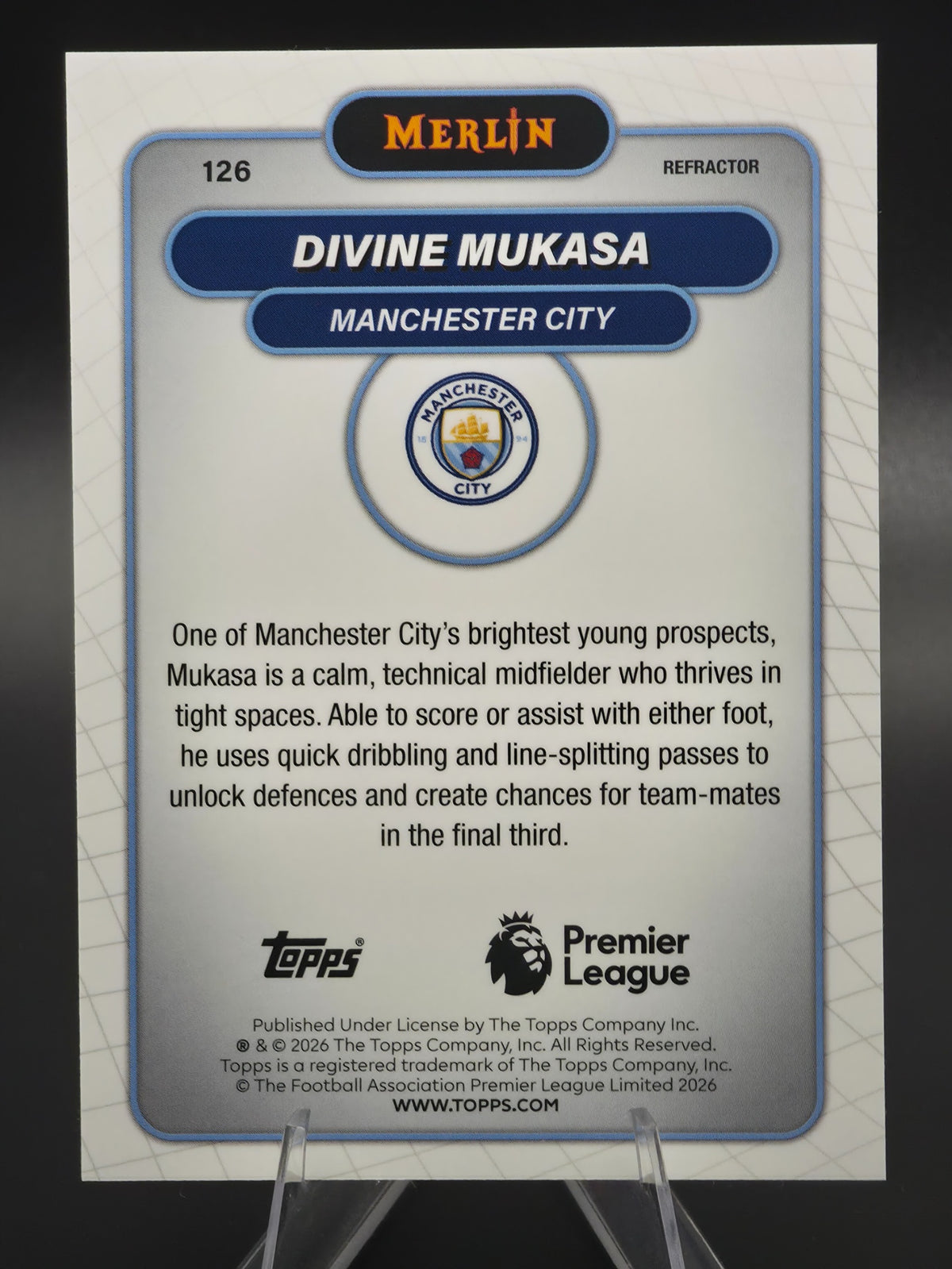 Card back photo